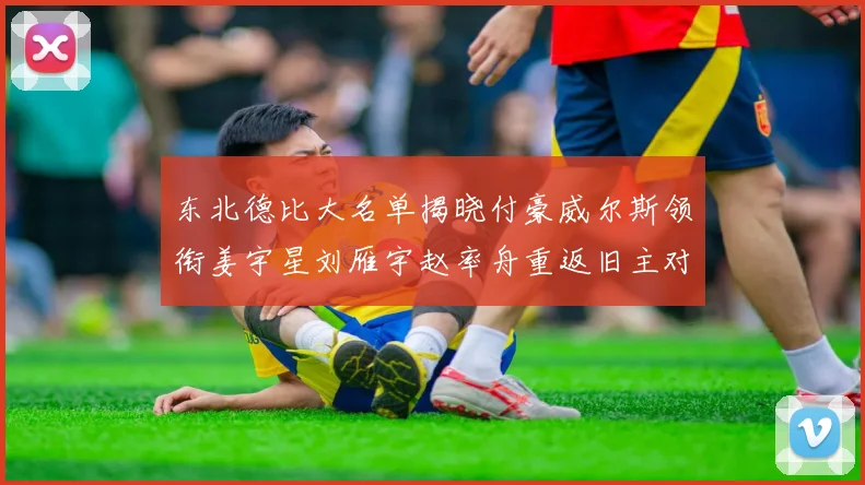东北德比大名单揭晓付豪威尔斯领衔姜宇星刘雁宇赵率舟重返旧主对决