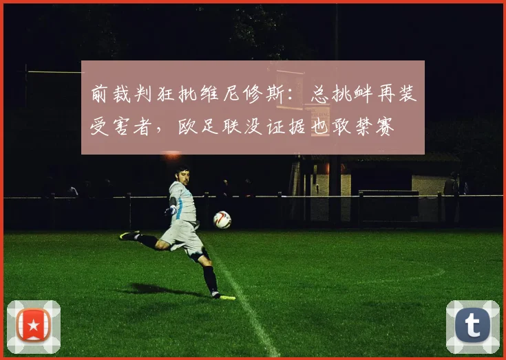 前裁判狂批维尼修斯：总挑衅再装受害者，欧足联没证据也敢禁赛