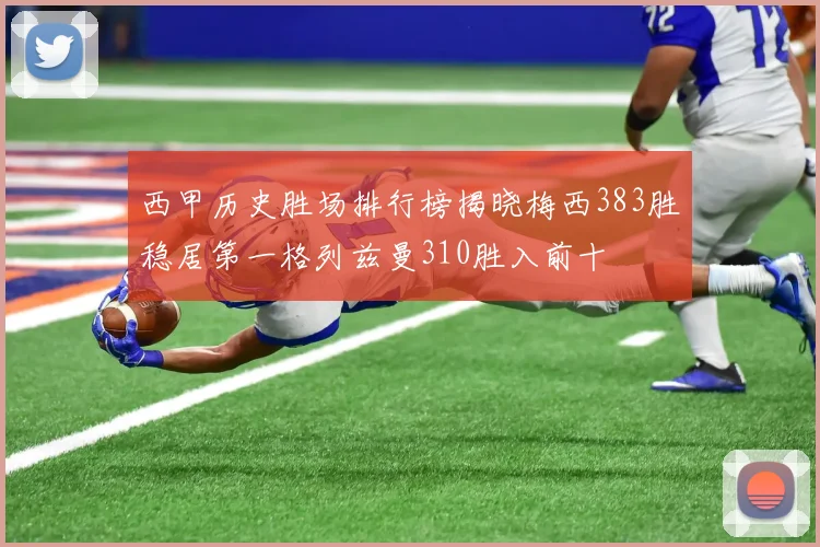 西甲历史胜场排行榜揭晓梅西383胜稳居第一格列兹曼310胜入前十